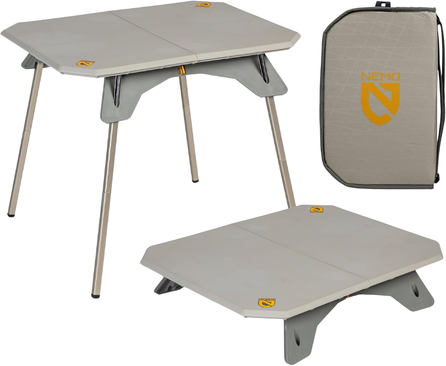 Equipment Moonlander Dual-Height Camp Table - Fog